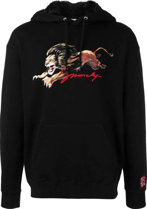 givenchy lion jumper|Givenchy hoodie.